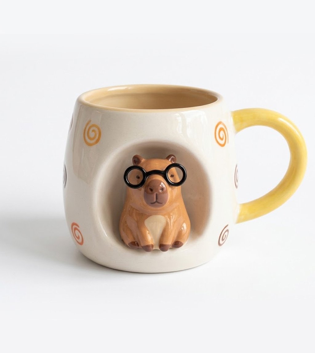 Caneca Capivara dentro